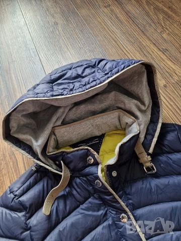 Страхотно дамско пухено яке TOMMY HILFIGER размер S, снимка 10 - Якета - 52569406