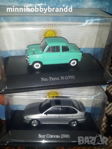 Ford Mini Renault  Toyota Opel Nsu Seat Fiat Ika Nissan Volkswagen Shelby Oldsmobil Chrysler  1.43 , снимка 15 - Колекции - 52259007