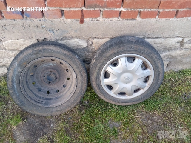 оригинални железарки за рено 4×100 R15, снимка 6 - Гуми и джанти - 54282074