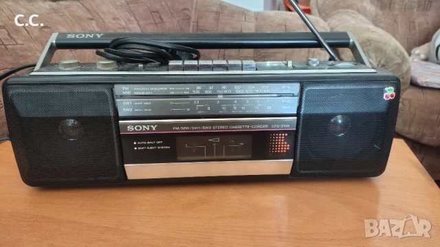 Перфектни Ретро касетофони Sony, снимка 8 - Радиокасетофони, транзистори - 52595673