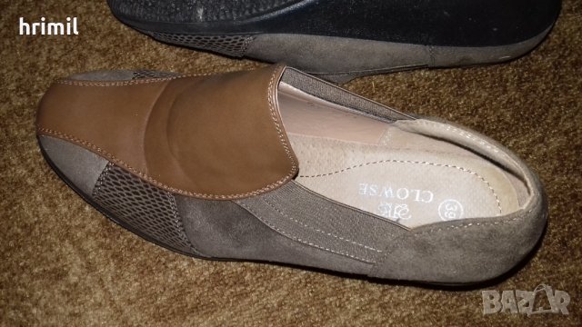 Дамски обувки кафяви , снимка 3 - Дамски елегантни обувки - 42850111