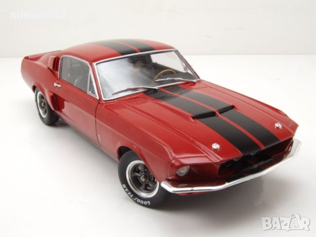 SHELBY GT500 Mustang Elinor 1967 - мащаб 1:18 на Solido моделът е нов в кутия, снимка 9 - Колекции - 38131367