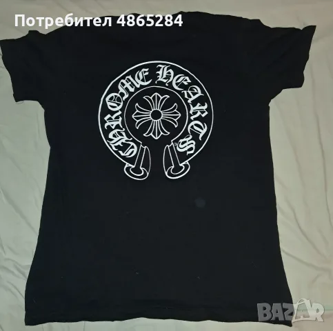 Тениска на chrome hearts, снимка 2 - Тениски - 55993554