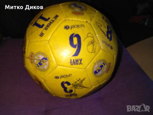Топка подписана принт Барселона сезон 2013-14, снимка 8 - Футбол - 31904595
