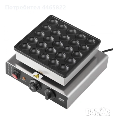 Професионална машина за мини палачинки, снимка 2 - Друго търговско оборудване - 54319473