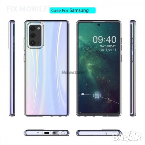 Samsung Galaxy S20 FE прозрачен силиконов кейс/гръб, снимка 4 - Калъфи, кейсове - 30646000