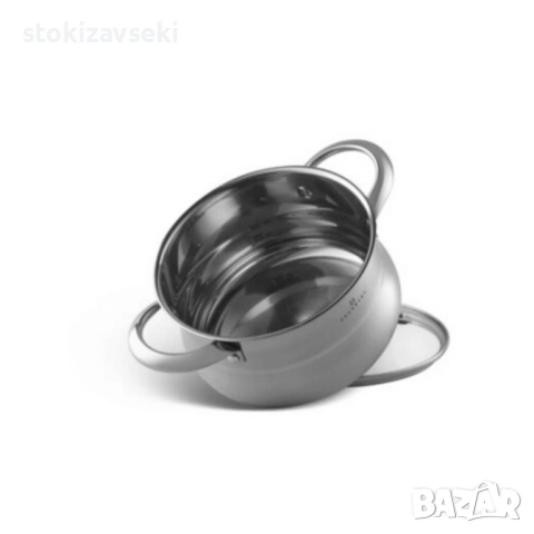 Комплект EDENBERG EB-2420M от 12части - неръждаема стомана с многослойно дъно за бързо и равномерно , снимка 5 - Съдове за готвене - 54088673