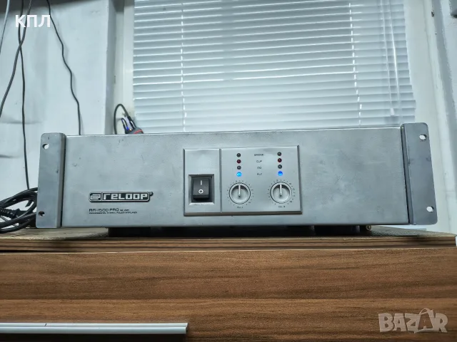 Професионално стъпало RELOOP RA-1500 2x480 w, снимка 3 - Ресийвъри, усилватели, смесителни пултове - 56124080