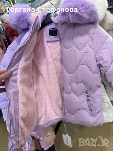 Отново налично!! Дебело зимно яке Размери-92,98,104,110,116,122 Цена-52лв, снимка 3 - Детски якета и елеци - 47740080