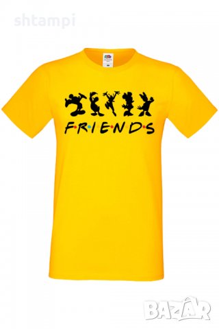 Мъжка тениска Mickey Friends,Изненада,Повод,Подарък,Празник