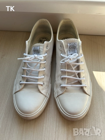 Продавам кожени кецове Big Star
