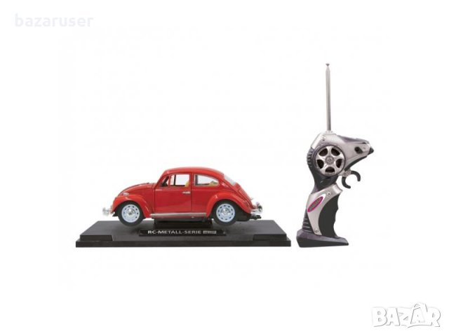 Детска Играчка Модел с Дистанционно Jamara RC VW Beetle 1:18, червен, снимка 2 - Коли, камиони, мотори, писти - 31048253