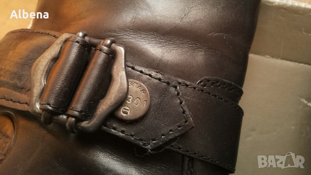 G-Star дамски обувки EUR 36 / UK 3 естествена кожа 2-6-S, снимка 4 - Дамски боти - 30710220