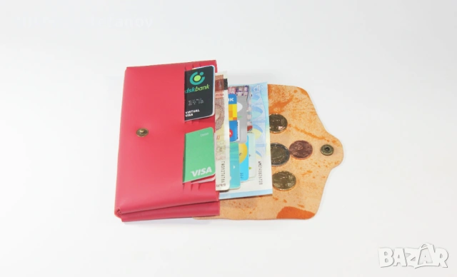 Дизайнерски оригами портфейл , снимка 3 - Портфейли, портмонета - 53076808