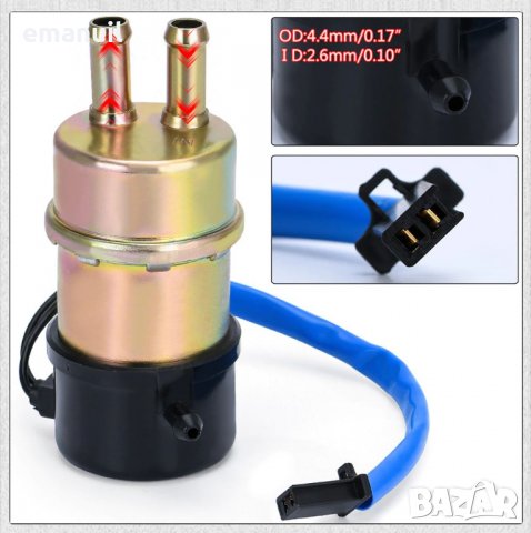 DZB11 Външна горивоподкачваща горивна подкачваща помпа 12V бензин, снимка 3 - Части - 34510016