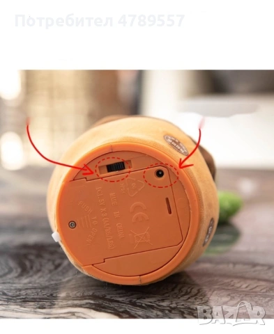 Оги - забавният, пеещ и танцуващ кактус играчка , снимка 4 - Електрически играчки - 54163933