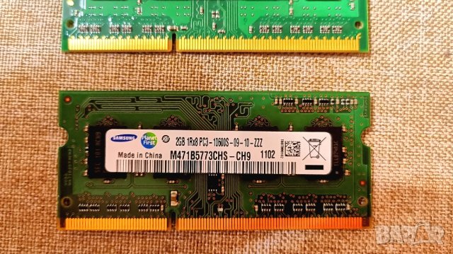 Ram памет за лаптоп 4gb DDR 3 Kingston / Samsung, снимка 3 - RAM памет - 40567909