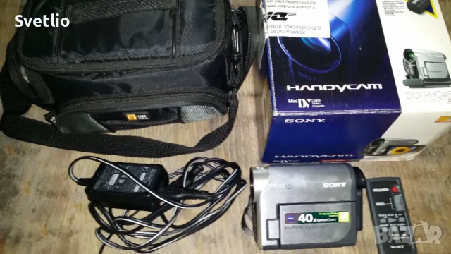 Продавам видеокамера Sony DCR-HC-45R, снимка 13 - Камери - 50295571