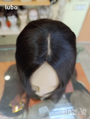 Тупе от естествен косъм, снимка 4 - Аксесоари за коса - 52010065