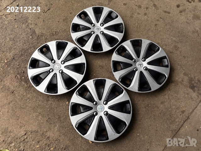 4 броя оригинални тасове за Peugeot Partner 15, снимка 4 - Аксесоари и консумативи - 52663736