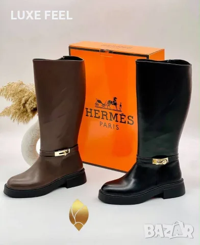 Louis Vuitton ⚜️ Hermes ⚜️ Burburry⚜️Дамски Ботуши 