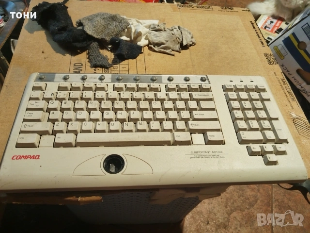 клавиатура Compaq антикварна