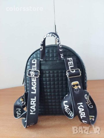 Луксозна чанта Раница  Karl Lagerfeld/SG-A42, снимка 4 - Раници - 42880490