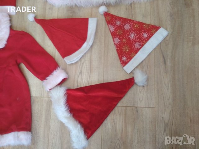 Коледни костюми за деца и коледни шапка джуджета Коледа Нова година, снимка 6 - Други - 39823599