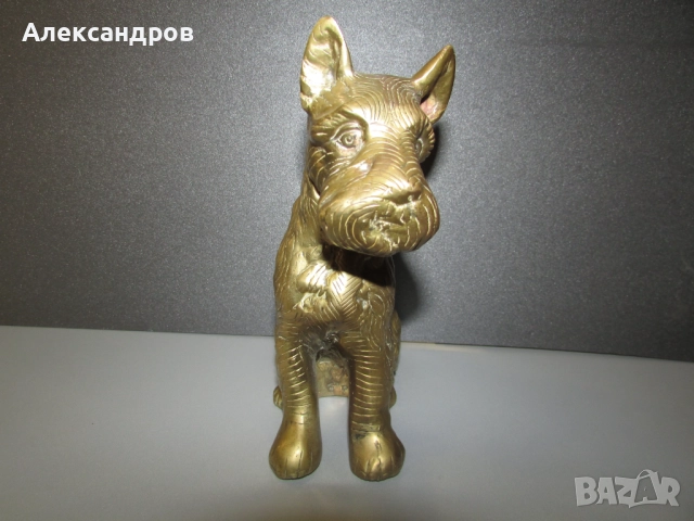 Бронзов Слон и бронзово куче, снимка 11 - Други ценни предмети - 52848651