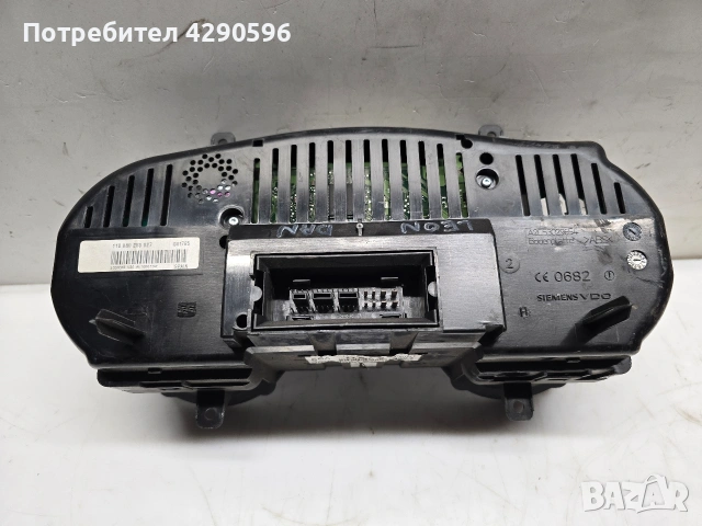 Километраж уреди табло за Seat Leon / Леон дизел 2005 - 2012 г., снимка 2 - Части - 54101883