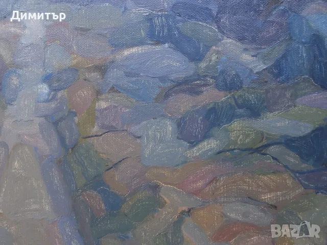 Пейзаж О.Вълнарова, снимка 3 - Картини - 56446646