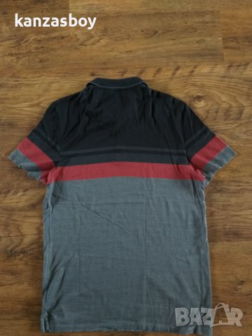 calvin klein double mercerized - страхотна мъжка тениска КАТО НОВА, снимка 7 - Тениски - 37105072