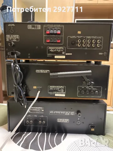 Много приличен сет на Marantz, снимка 5 - Ресийвъри, усилватели, смесителни пултове - 48462280