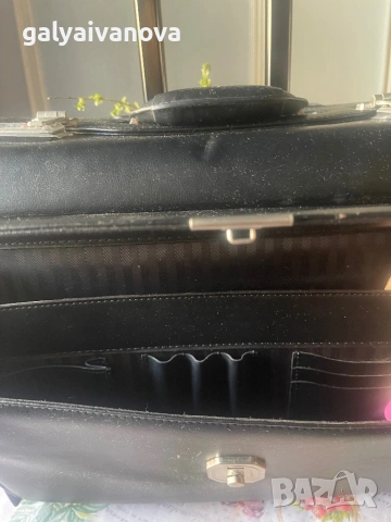 Винтидж куфар естествена кожа, снимка 2 - Антикварни и старинни предмети - 54138639