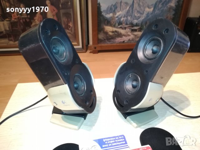 LOGITECH-2БР КОЛОНИ СЪС СТОИКИ 1312212035, снимка 2 - Тонколони - 35129953