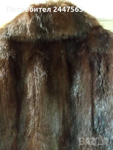 Кожено палто от норка , снимка 2 - Палта, манта - 56024381