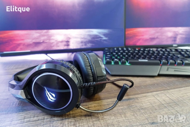 Геймърски слушалки с микрофон Schwaiger GH50
