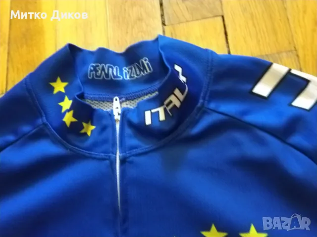 Колездачна тениска на Пърл Изуми Италия размер М маркова произв.САЩ №10, снимка 4 - Велосипеди - 49442036