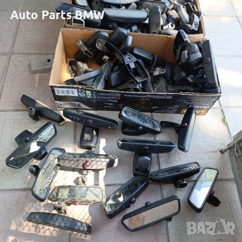 Огледало BMW Е46 Е39 Е60 Е61 Е63 Е64 Е65 Е66 Е53 Е82 Е83 Е87 Е70 Средно огледало БМВ, снимка 3 - Части - 36541776