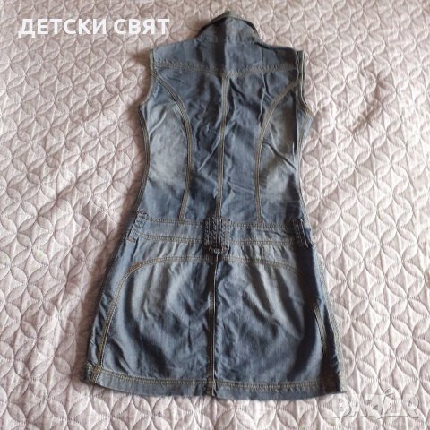 Дънкова рокля, снимка 4 - Рокли - 31868802