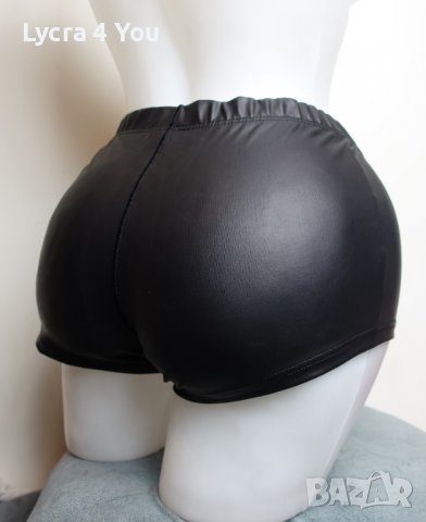 M размер, черни кожени мъжки боксерки, снимка 9 - Бельо - 37242038