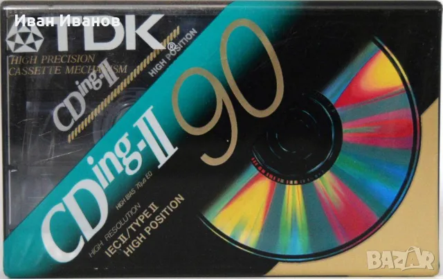 TDK CDing2 аудиокасети хром