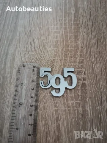 сребриста емблема Абарт ABARTH 595, снимка 3 - Аксесоари и консумативи - 49394813