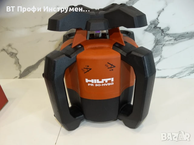 Hilti PR 30 HVSG A12 - Ротационен лазерен нивелир със зелен лъч, снимка 3 - Измервателни инструменти - 51186342