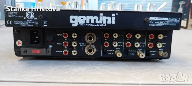 Стерео миксер Gemini PS-04., снимка 5 - Ресийвъри, усилватели, смесителни пултове - 48382793