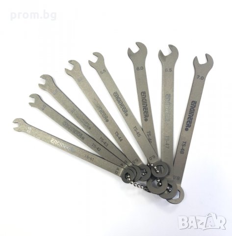 гаечни ключове, 8 бр, 3,5мм, 4мм, 4,5мм, 5мм, 5,5мм, 6мм, 6,5мм, 7мм, 8мм Япония, снимка 3 - Други инструменти - 34538366