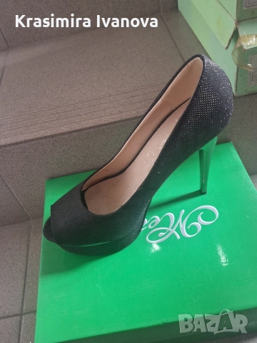 нови обувки на висок ток, снимка 3 - Дамски елегантни обувки - 52806559