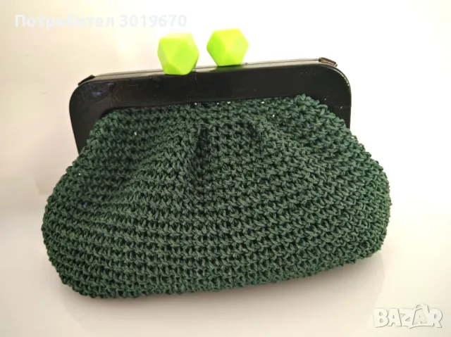 плетена чанта