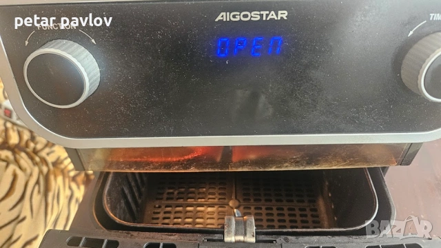 Aigostar фритюрник с горещ въздух използван, снимка 2 - Фритюрници - 53980767