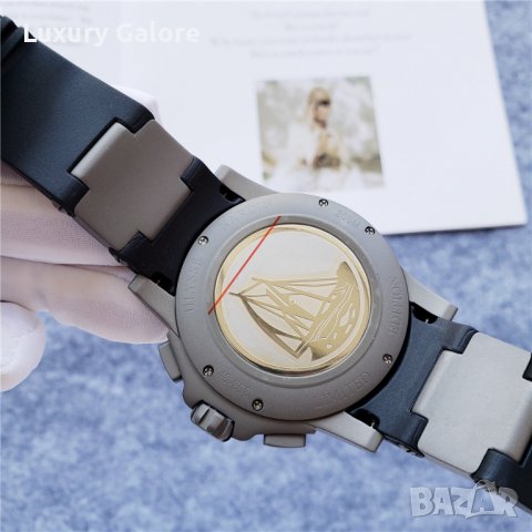 Мъжки часовник Ulysse Nardin Marine Black Sea с кварцов механизъм, снимка 6 - Мъжки - 38850083